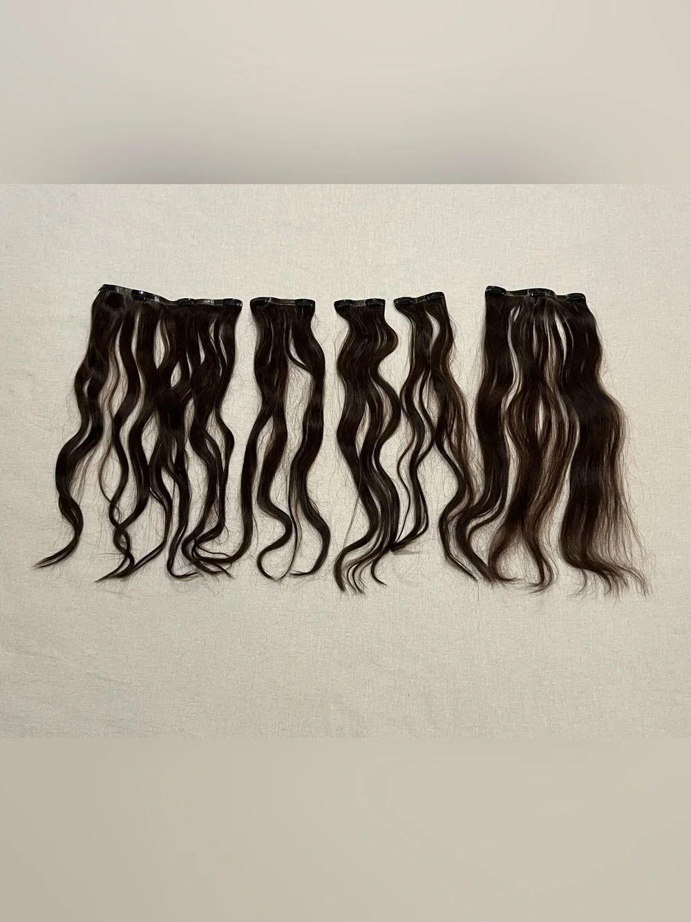 Barely Xtensions Ultra Seamless Hair Extensions Dark Brown 18